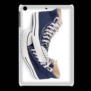 Coque iPadMini Paire de converse bleue