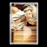 Coque iPadMini Femme blonde fashion glamour
