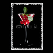 Coque iPadMini Cocktail Martini cerise