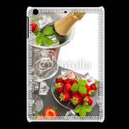 Coque iPadMini Champagne et fraises