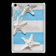Coque iPadMini La mer en bleu et blanc
