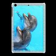 Coque iPadMini Duo de dauphins