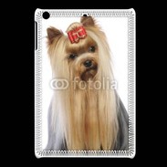 Coque iPadMini Yorkie de face