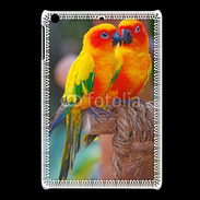 Coque iPadMini Couple d'oiseaux colorés