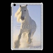 Coque iPadMini Cheval blanc dans la neige