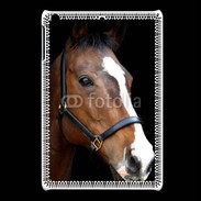 Coque iPadMini Portrait de cheval 2