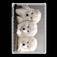 Coque iPadMini Chiot japonais blanc