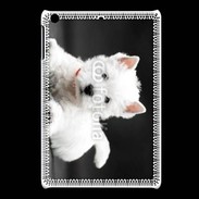 Coque iPadMini Chiot blanc 5