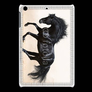 Coque iPadMini Cheval noir au galop 5