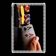 Coque iPadMini Poker paire d'as