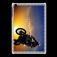 Coque iPadMini Motocross et soleil