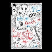 Coque iPadMini Eléments de musique en dessin