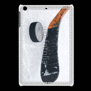 Coque iPadMini Crosse et palet de Hockey sur glace