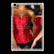 Coque iPadMini Belles et sexy en noir et rouge