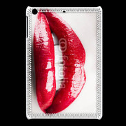 Coque iPadMini Bouche sexy gloss rouge