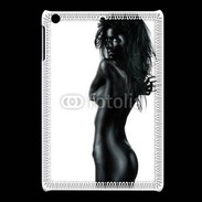 Coque iPadMini Femme nue body painting noir et blanc 4