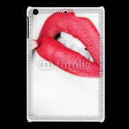 Coque iPadMini bouche sexy rouge à lèvre gloss crayon contour