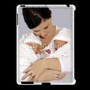 Coque iPad 2/3 Maman avec ses bébés