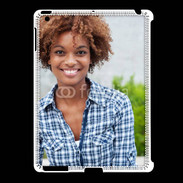Coque iPad 2/3 Femme afro glamour