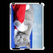 Coque iPad 2/3 Chat Noël 6