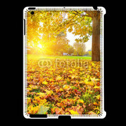 Coque iPad 2/3 Paysage d'automne ensoleillé