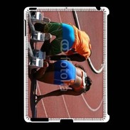 Coque iPad 2/3 Athlétisme femme aveugle