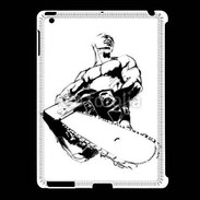 Coque iPad 2/3 Bûcheron 