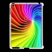 Coque iPad 2/3 Art abstrait en couleur