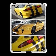 Coque iPad 2/3 Voiture jaune 6