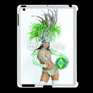 Coque iPad 2/3 Danseuse de Sambo Brésil 2