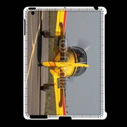 Coque iPad 2/3 Cap 10 jaune sur taxiway