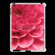 Coque iPad 2/3 Pétale rose zoomé