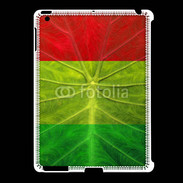 Coque iPad 2/3 Feuille rasta