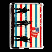 Coque iPad 2/3 Soldat américain