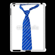 Coque iPad 2/3 Cravate bleue