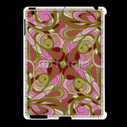 Coque iPad 2/3 Ensemble floral Vert et rose