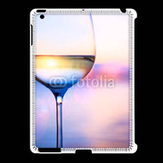 Coque iPad 2/3 Vin blanc vue mer