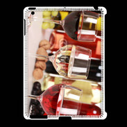 Coque iPad 2/3 Vin blanc rosé et rouge