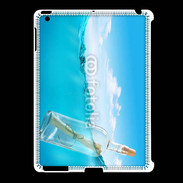 Coque iPad 2/3 Bouteille à la mer