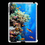 Coque iPad 2/3 Poisson et corail
