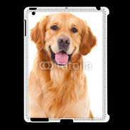 Coque iPad 2/3 Chien Golden