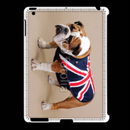Coque iPad 2/3 Bulldog anglais en tenue