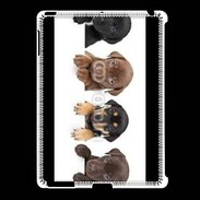 Coque iPad 2/3 Alignement de petits chiens