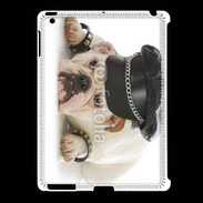 Coque iPad 2/3 Bulldog village people