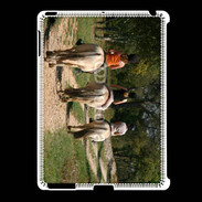 Coque iPad 2/3 Ballade à cheval 2