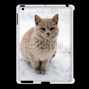 Coque iPad 2/3 Chat dans la neige