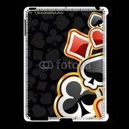 Coque iPad 2/3 Carte de poker