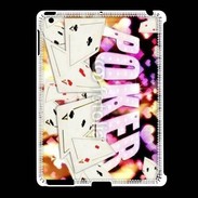 Coque iPad 2/3 Poker and fire 1