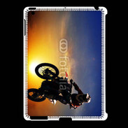 Coque iPad 2/3 Motocross et soleil
