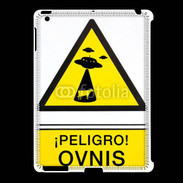 Coque iPad 2/3 Warning Ovni